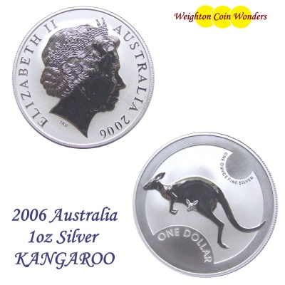 2006 1oz Silver KANGAROO